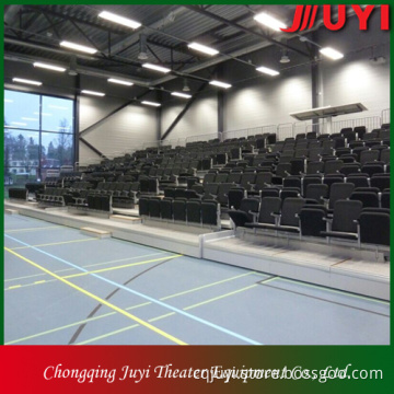 JY-768 folded bleachers indoor gym bleachers factory price telescopic bleachers
